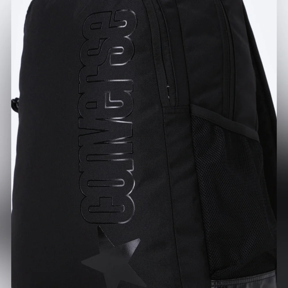 Converse Black Speed 2 Unisex Black Polyester Backpack One‎ Size | NEW/NWT!!🎒🖤